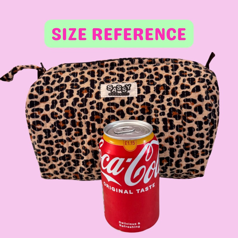 THE LEOPARD MAKEUP BAG