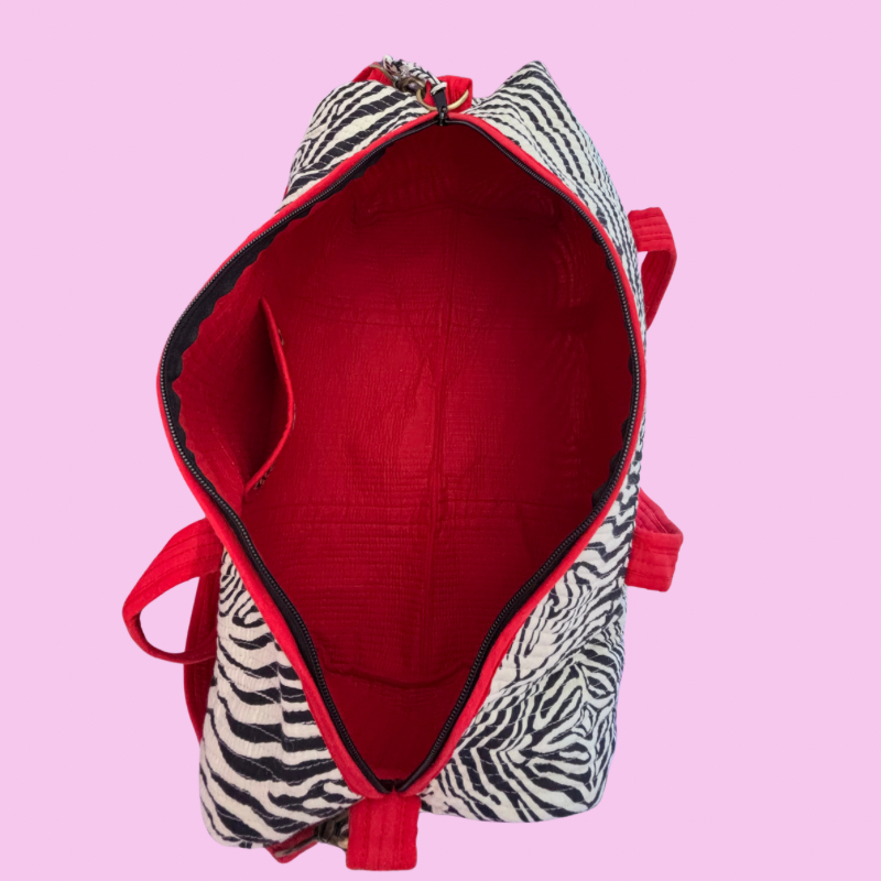 THE ZEBRA DUFFLE