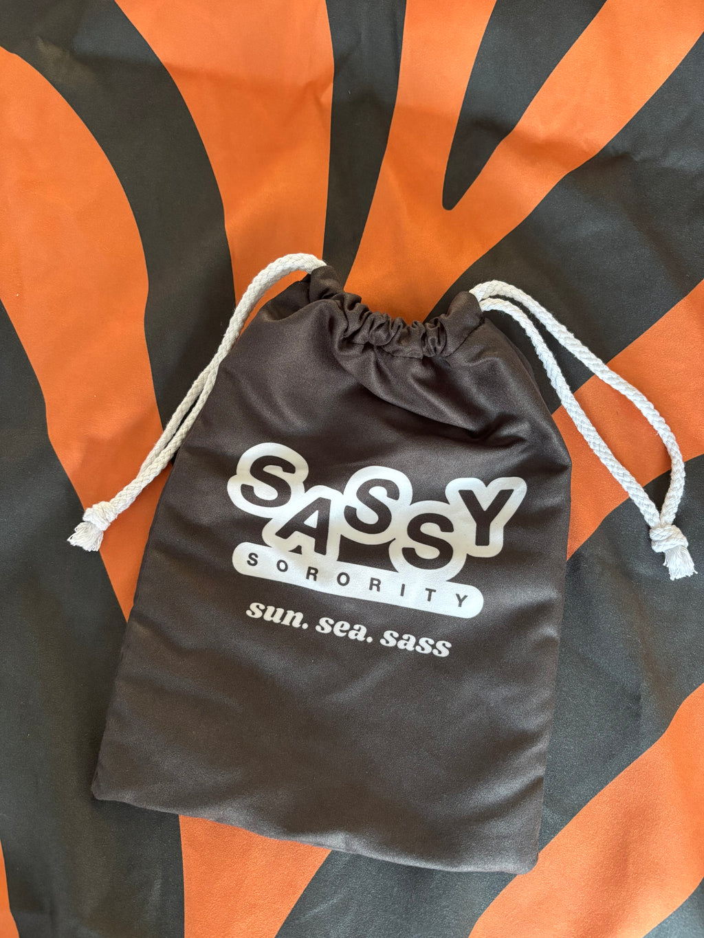 EASY TIGER REVERSIBLE BEACH TOWEL