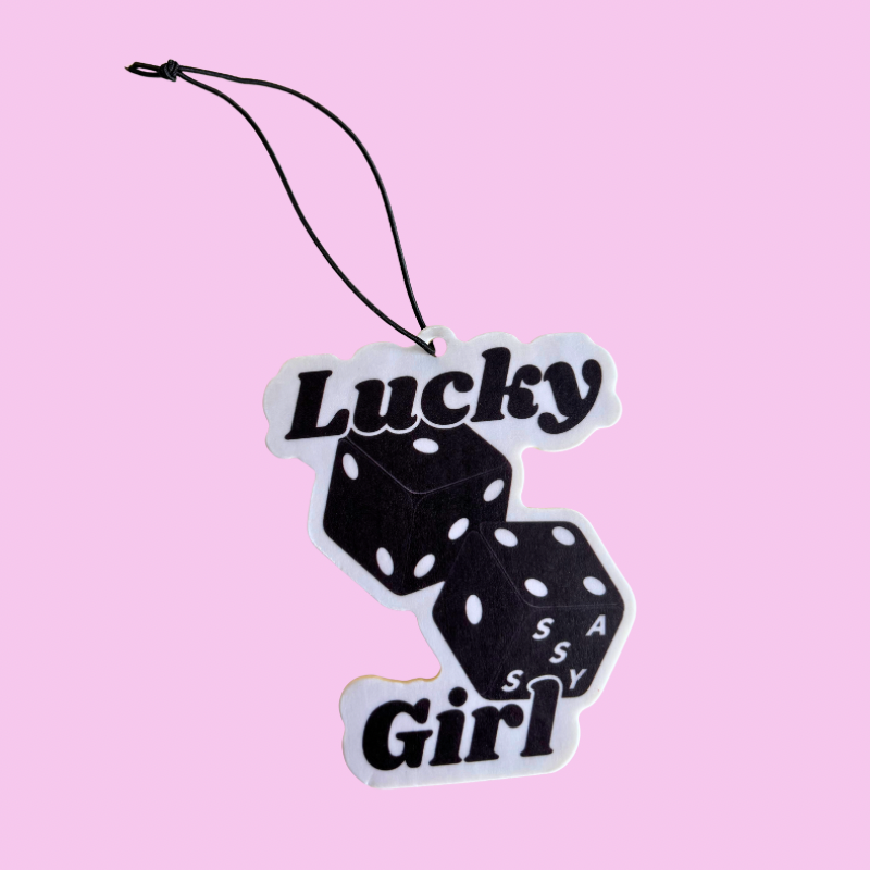 LUCKY GIRL DICE AIR FRESHENER