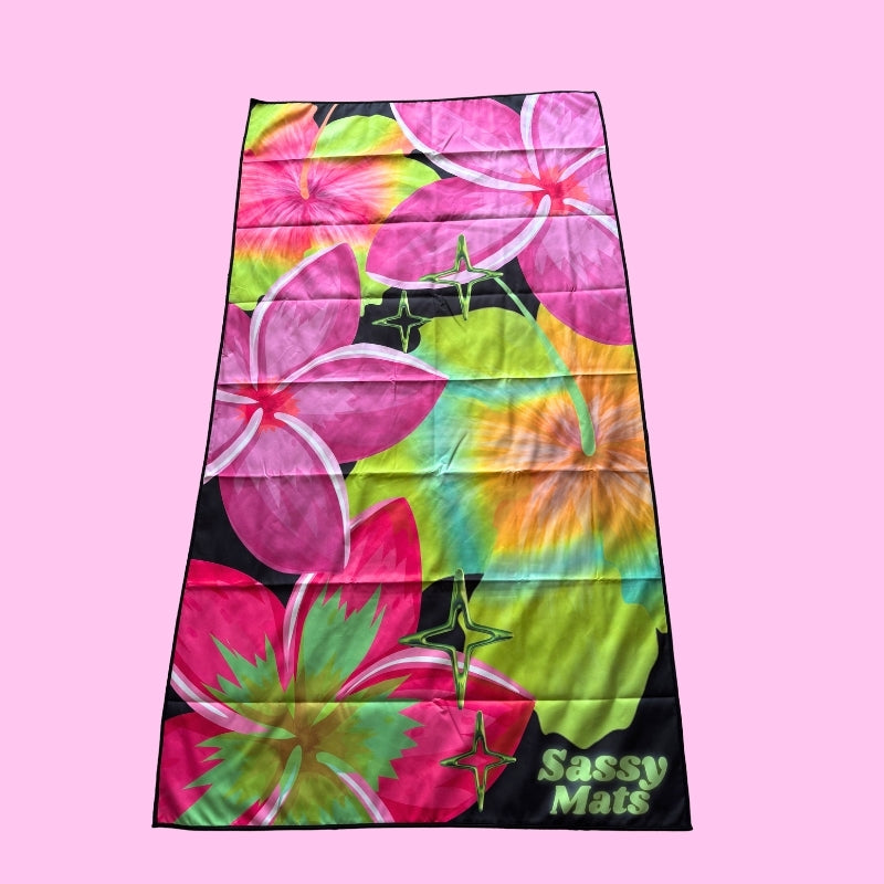 TROPICAL CYBER PRINCESS REVERSIBLE BEACH TOWEL